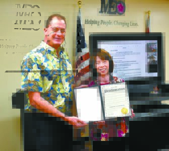 Mayor proclaims May as community action month